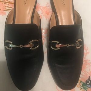 Merona Leatherette Slides